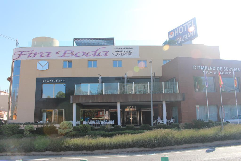 Hotel Vila De Muro Muro de Alcoy Exteriér fotografie